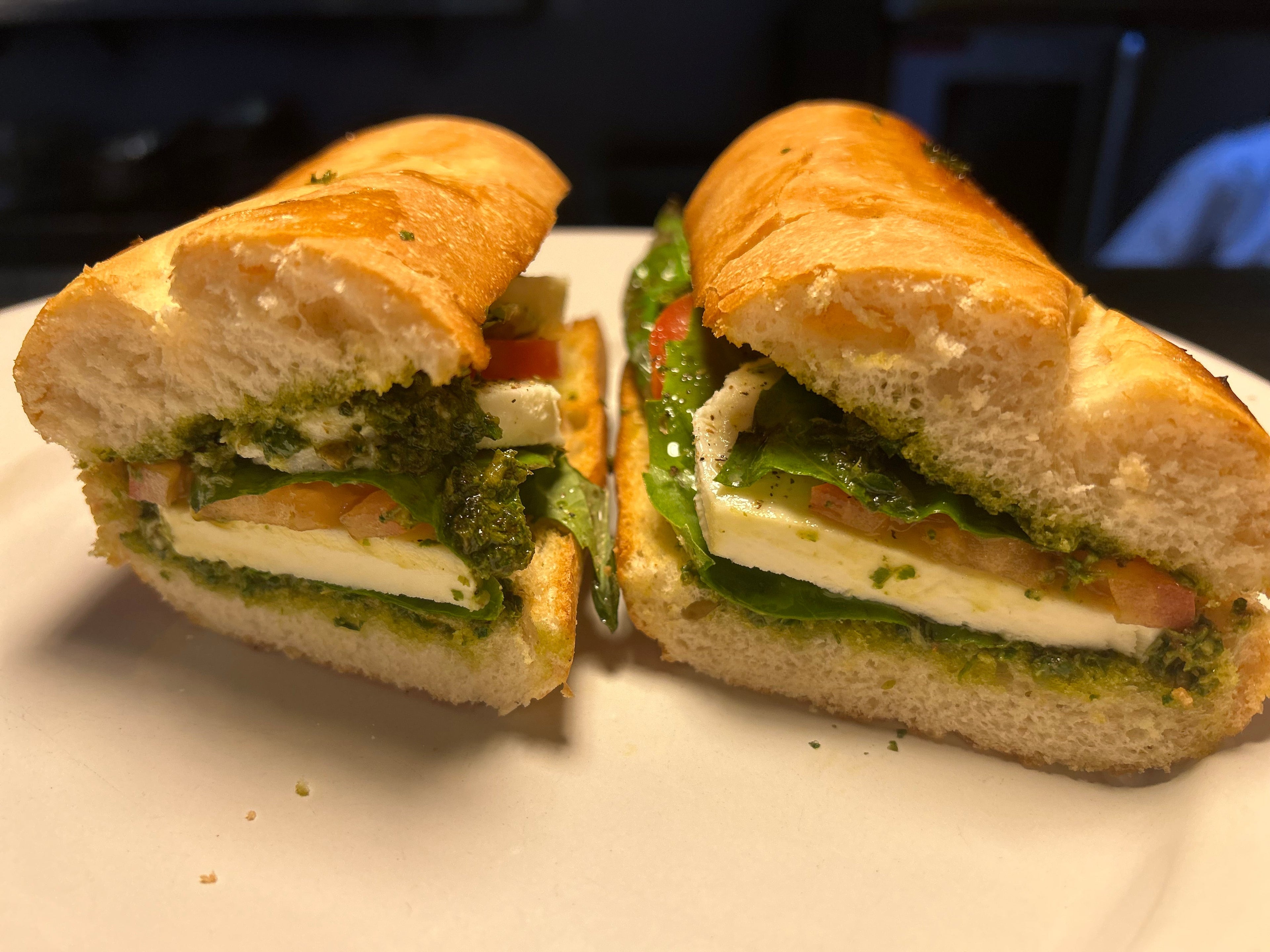 The Caprese Sandwich - Vincenzo's Kitchen