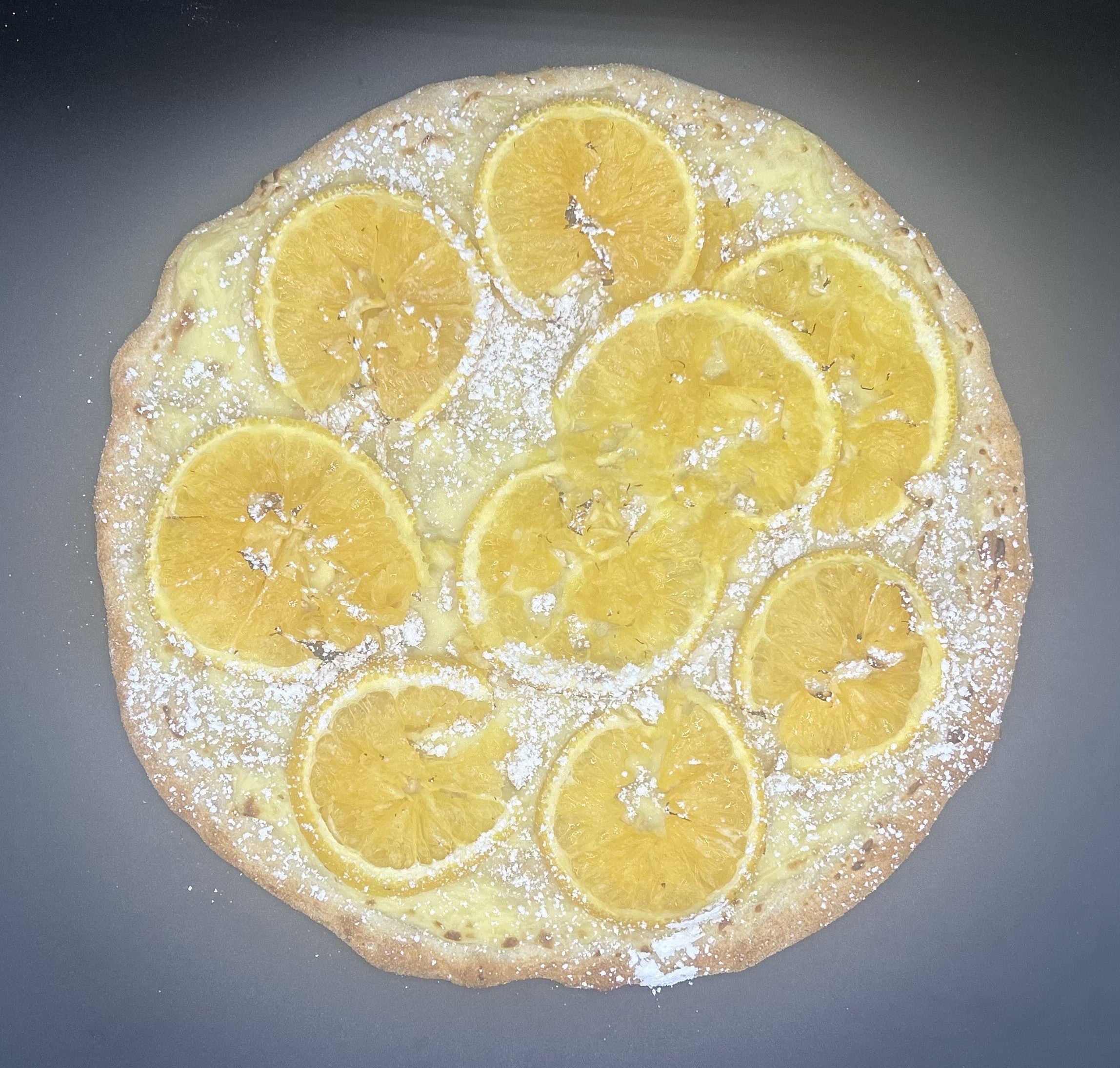 Orange Custard Pie