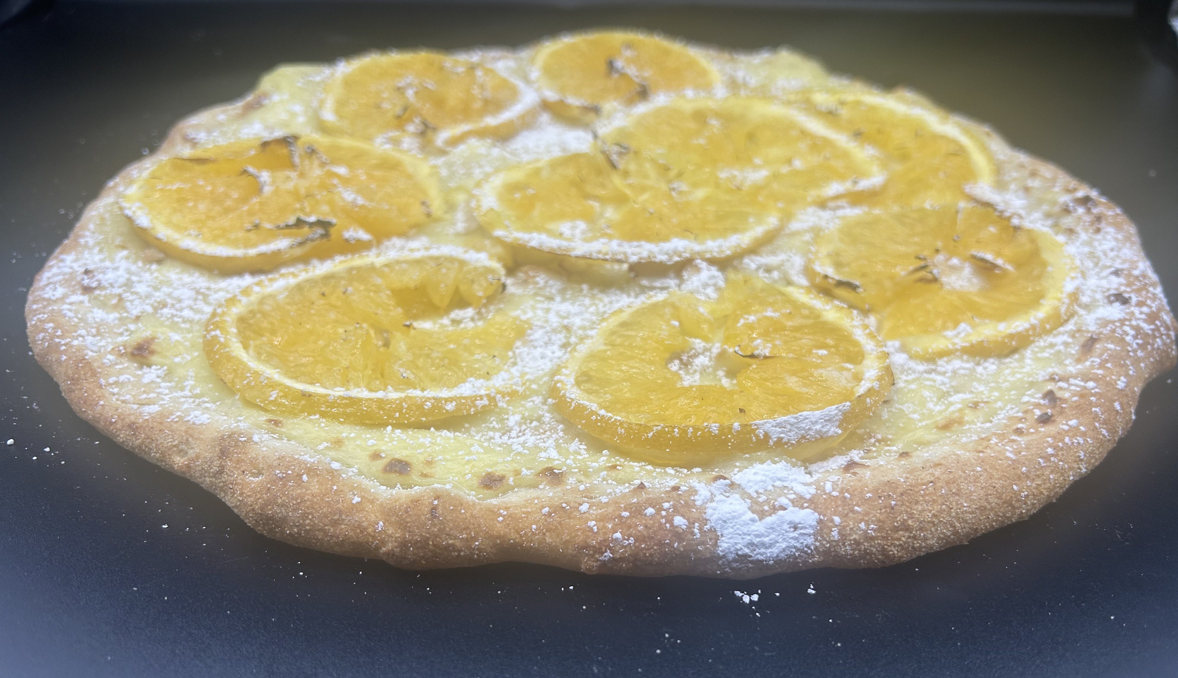 Orange Custard Pie