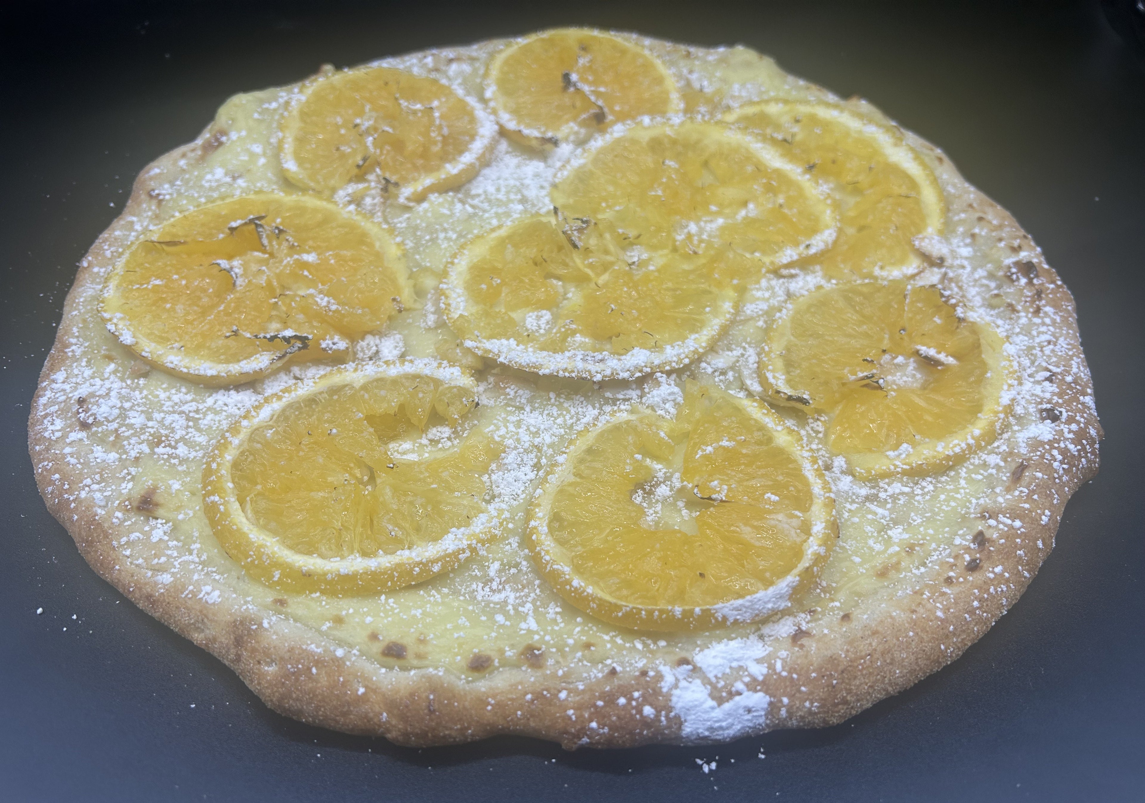 Orange Custard Pie