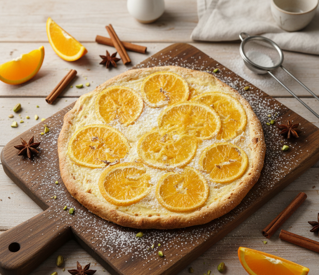 Orange Custard Pie
